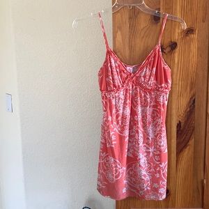 Spaghetti strap fitted top